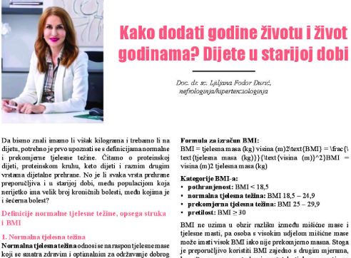 Kako dodati godine životu i život godinama